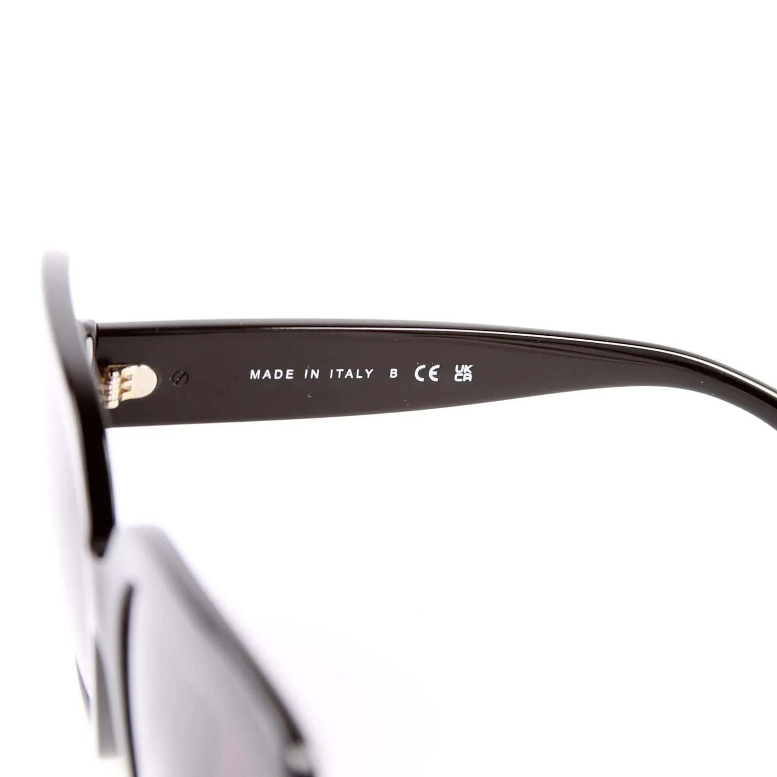 5479-A Oversized Square Acetate Sunglasses Black