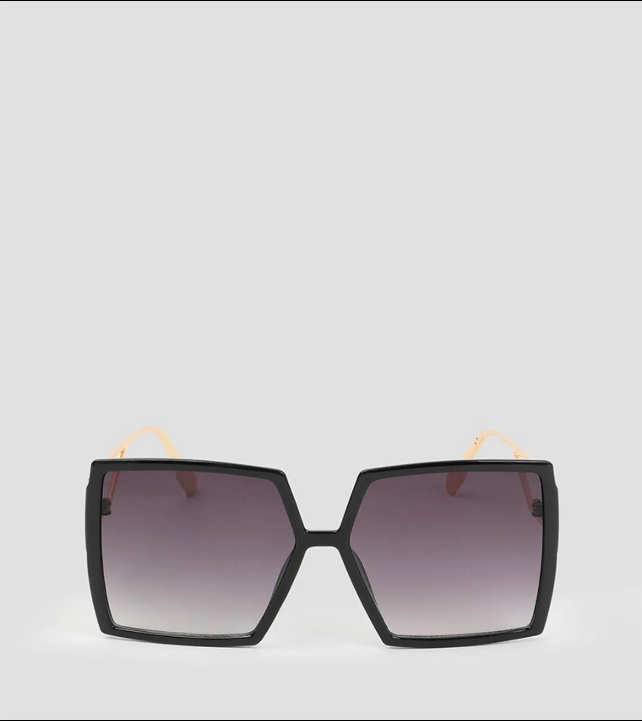 Ardene oversized square sunglasses