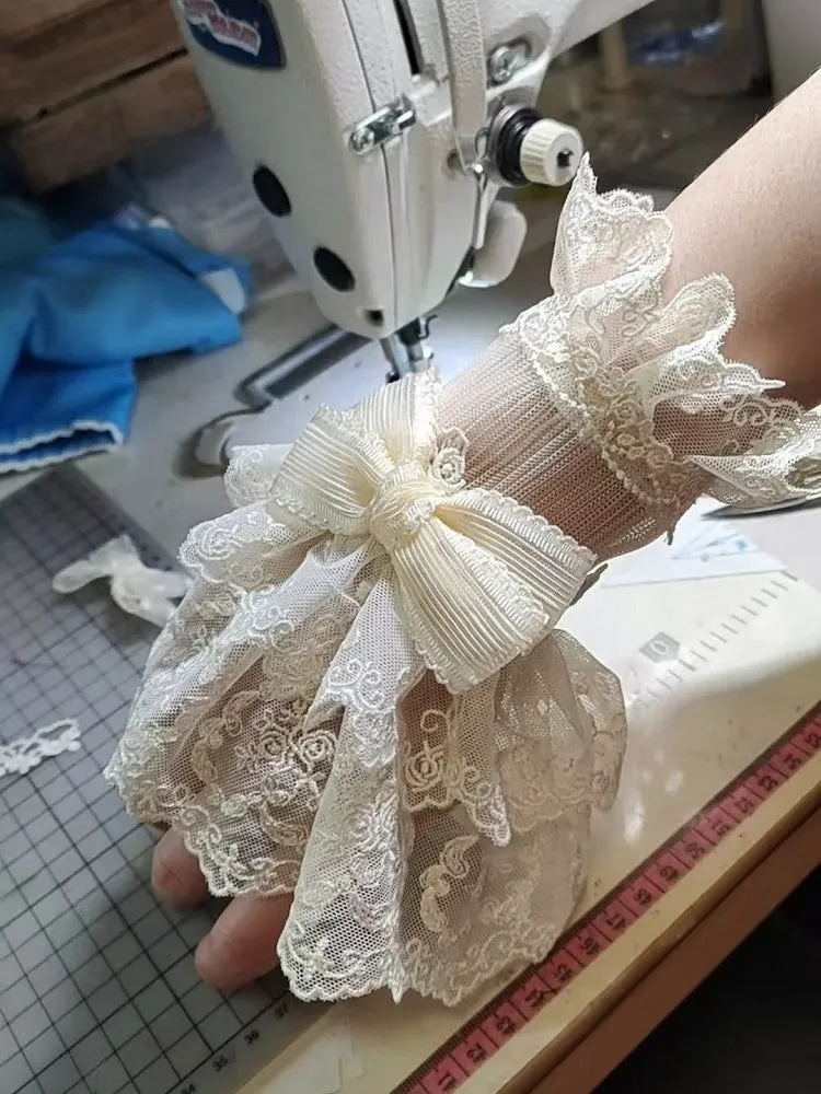 Beige Wrist Cuffs