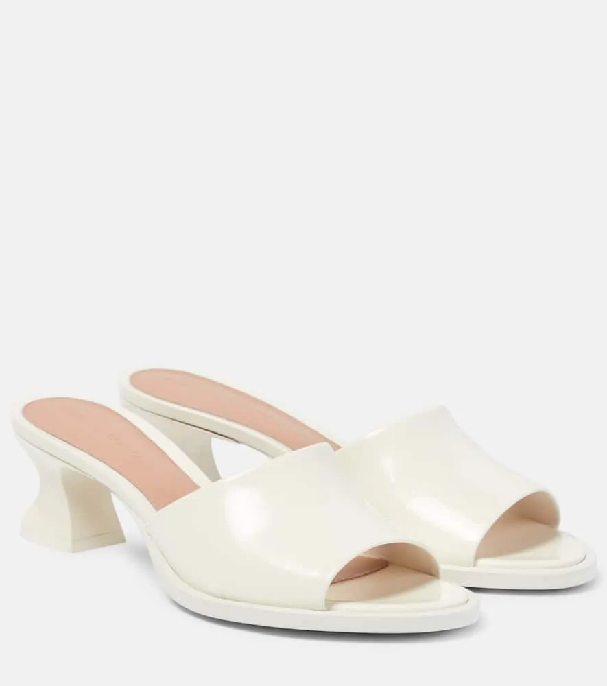Bottega Veneta Cha Cha leather mules