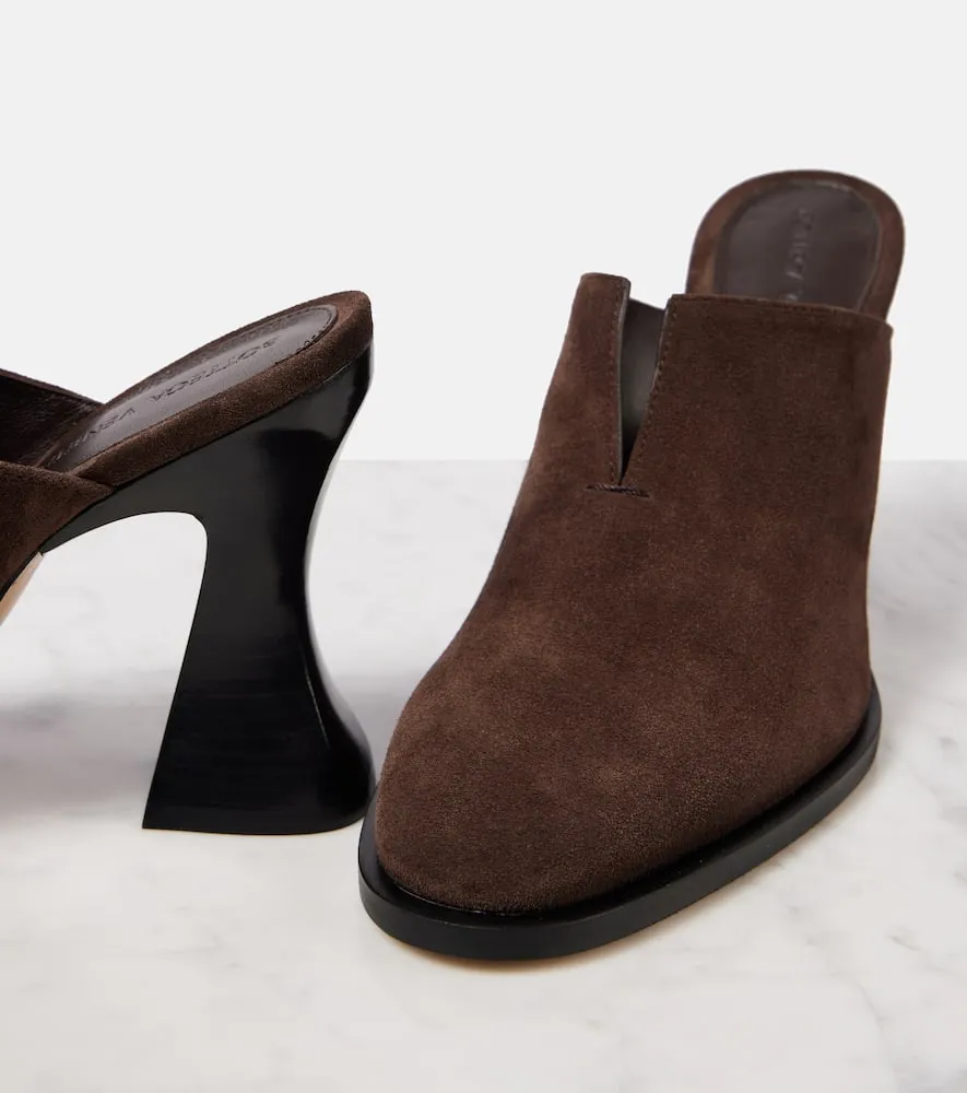 Bottega Veneta Cha-Cha suede mules