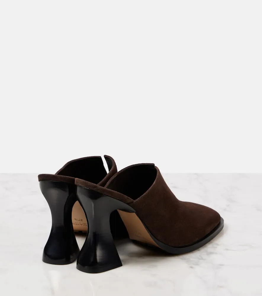 Bottega Veneta Cha-Cha suede mules