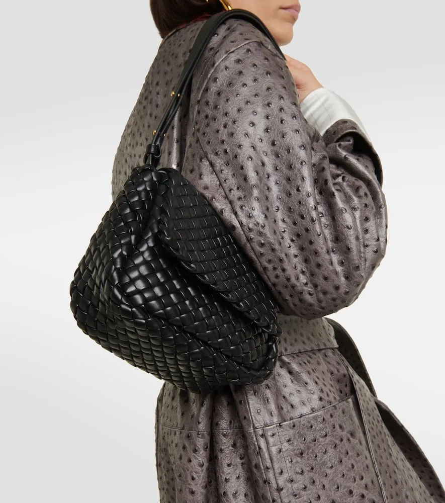 Bottega Veneta Cobble Intreccio Small leather shoulder bag