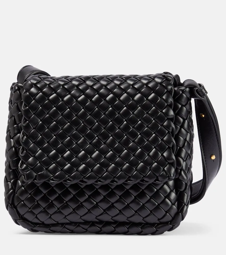 Bottega Veneta Cobble Intreccio Small leather shoulder bag