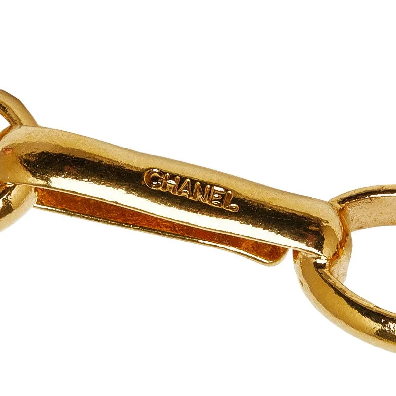 Chanel Big Coca-Cola Necklaces Gold   Chanel