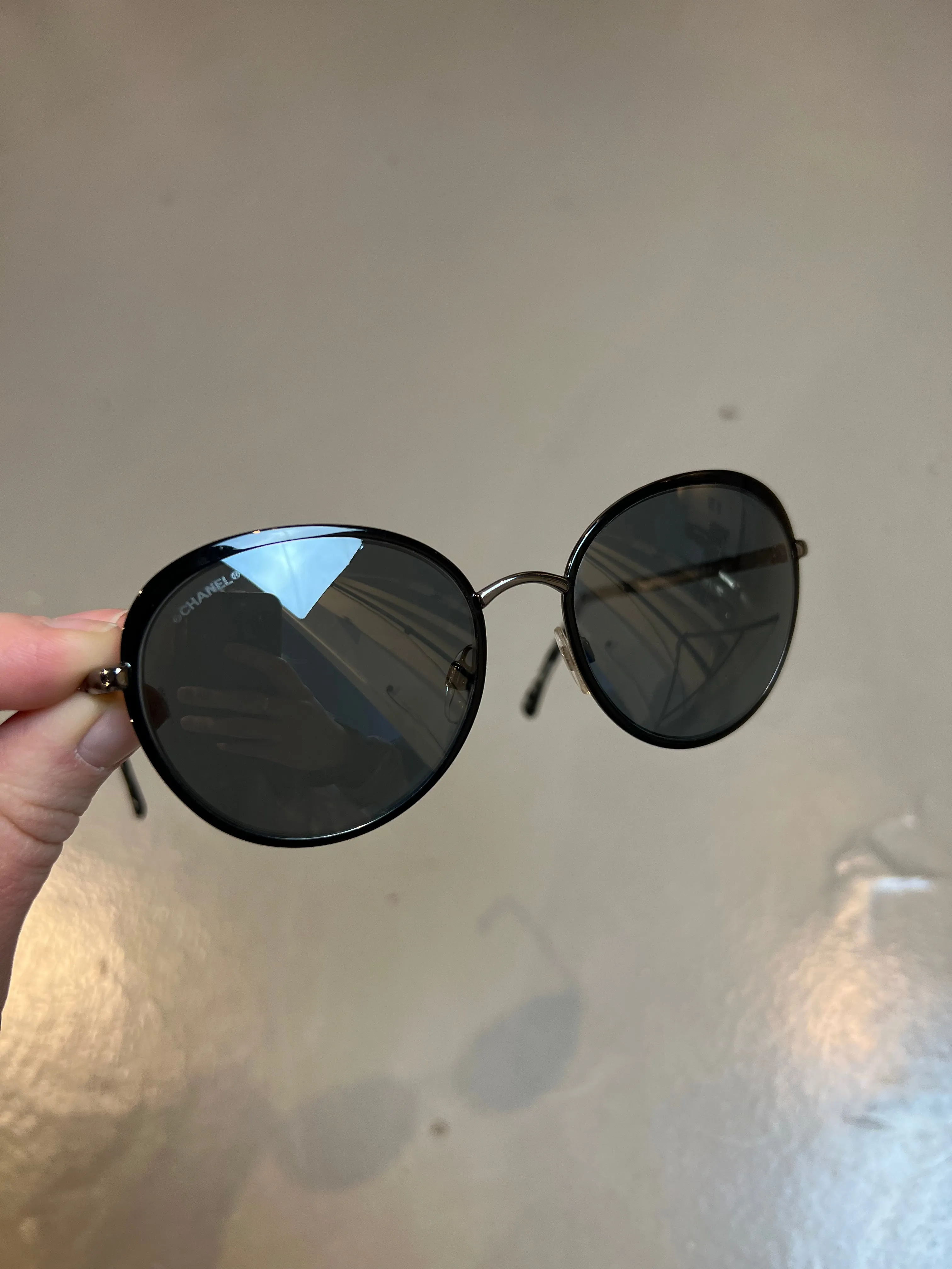 Chanel Rounded Sunglasses