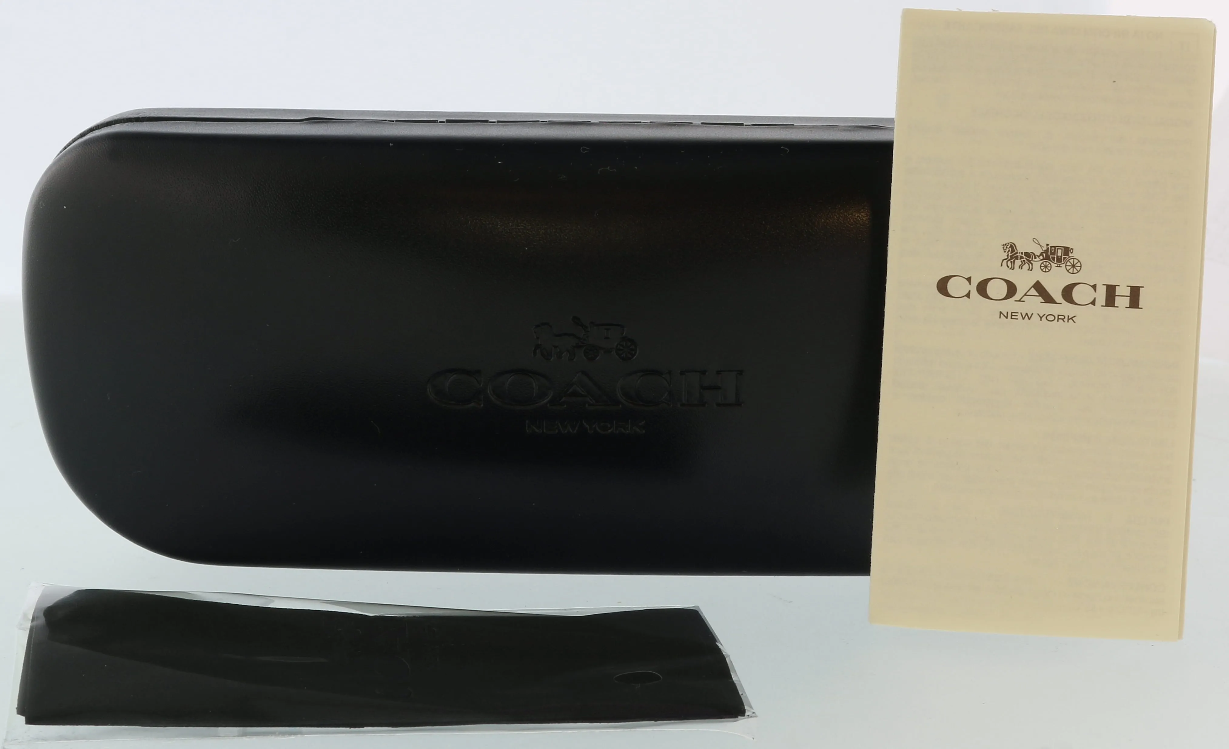 Coach 0HC8295F 50028G Full Rim Black Square Sunglasses