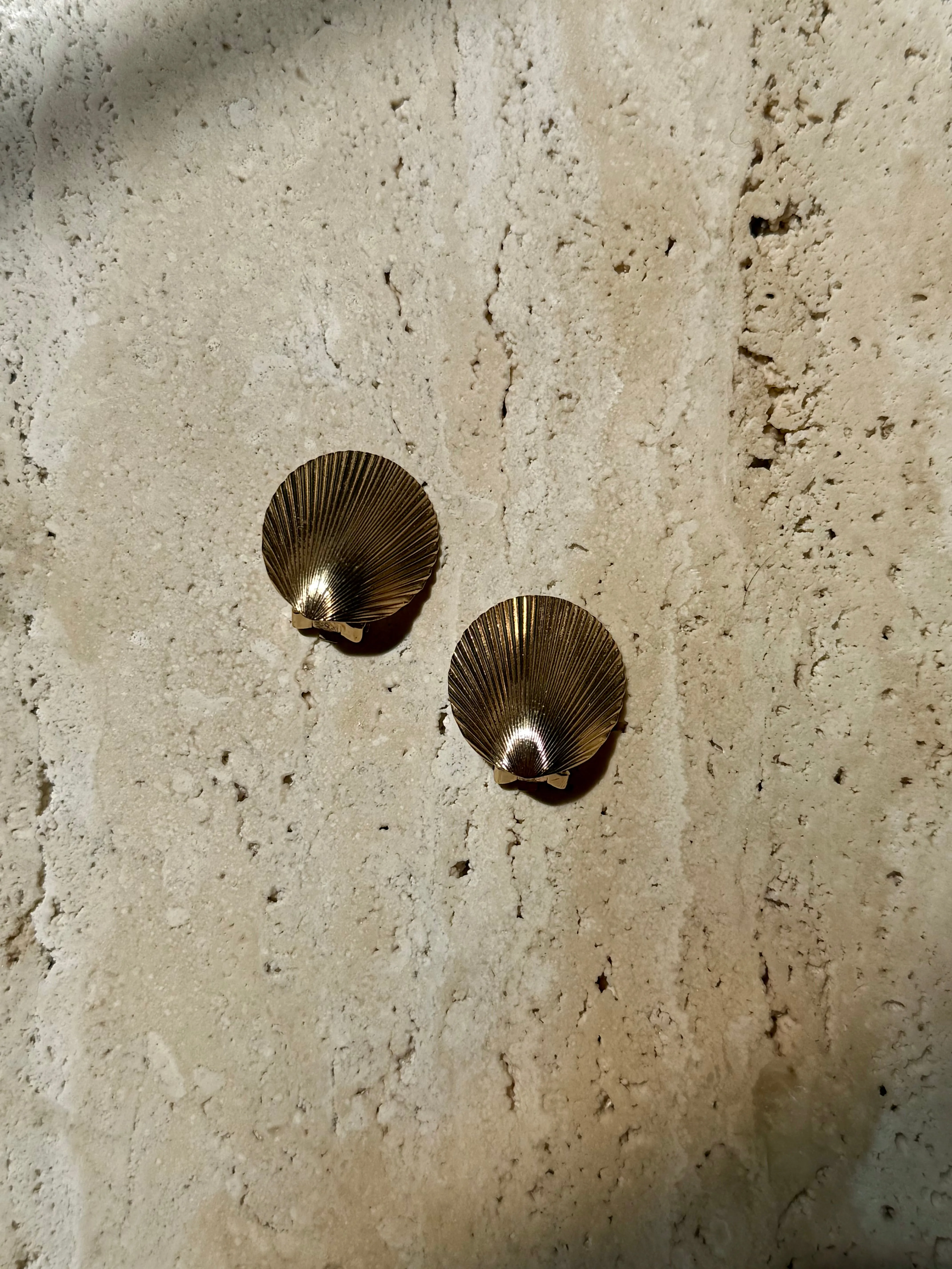 Dior Vintage Seashell Earrings