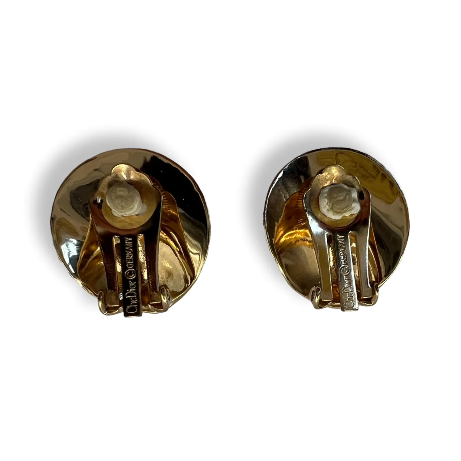 Dior Vintage Seashell Earrings