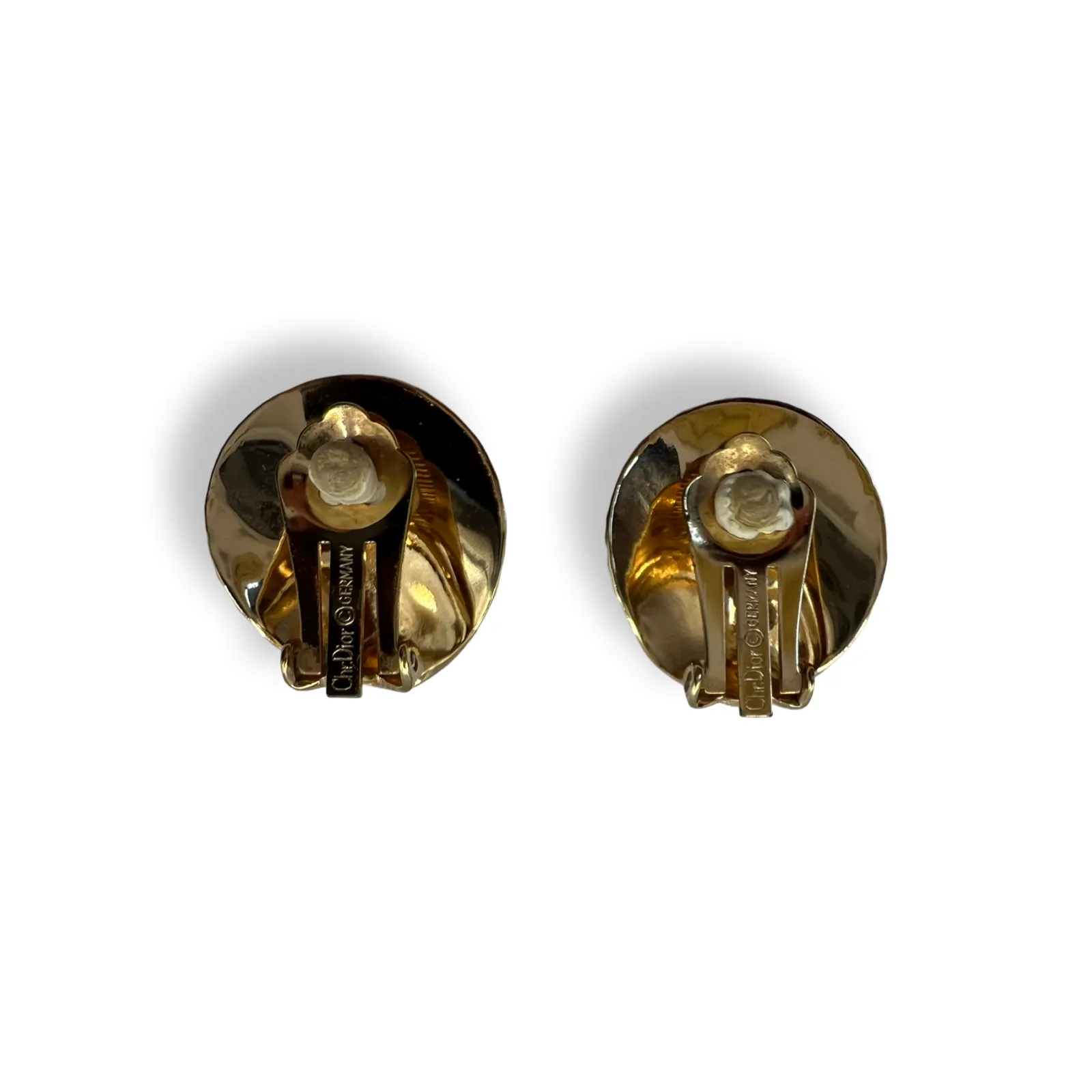 Dior Vintage Seashell Earrings