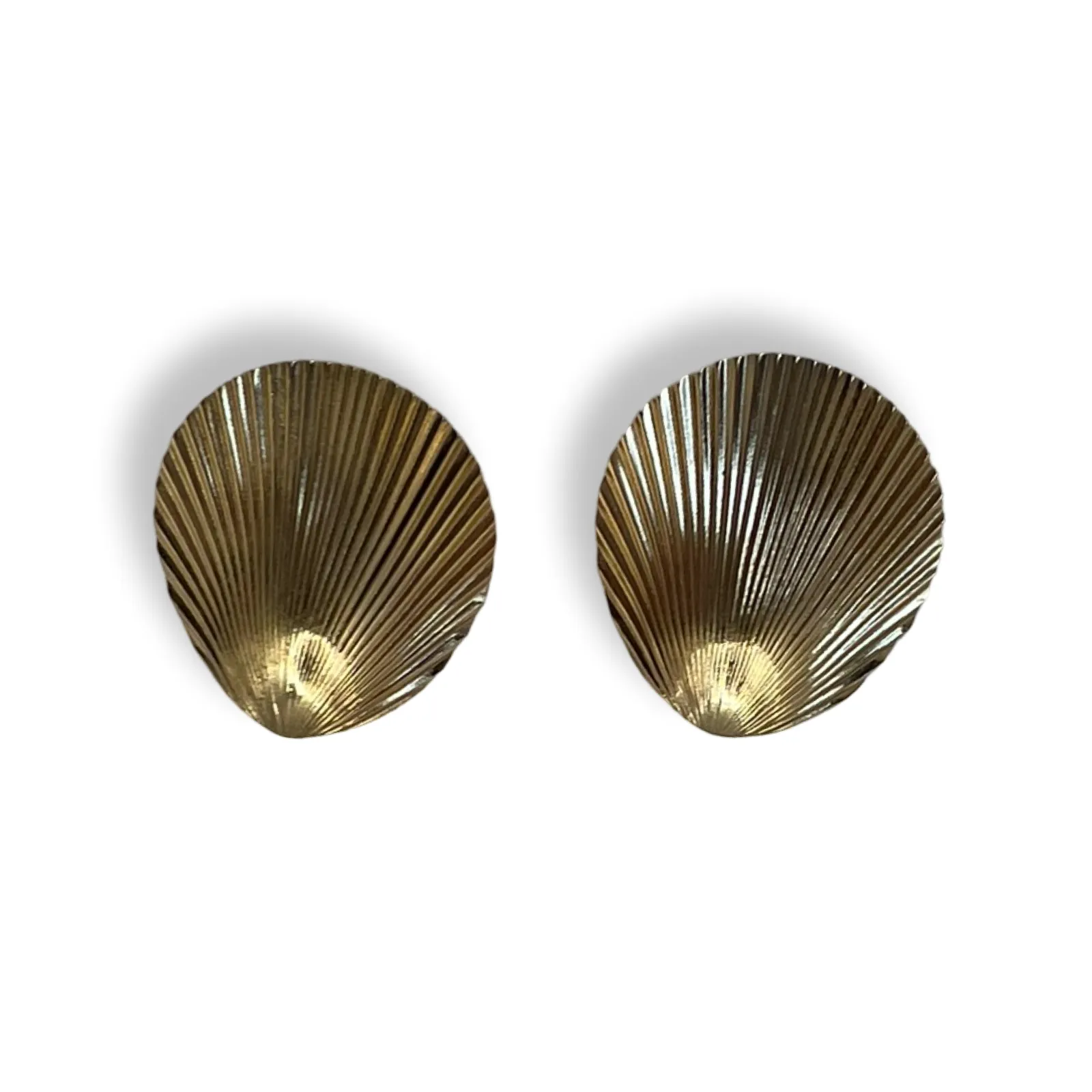 Dior Vintage Seashell Earrings