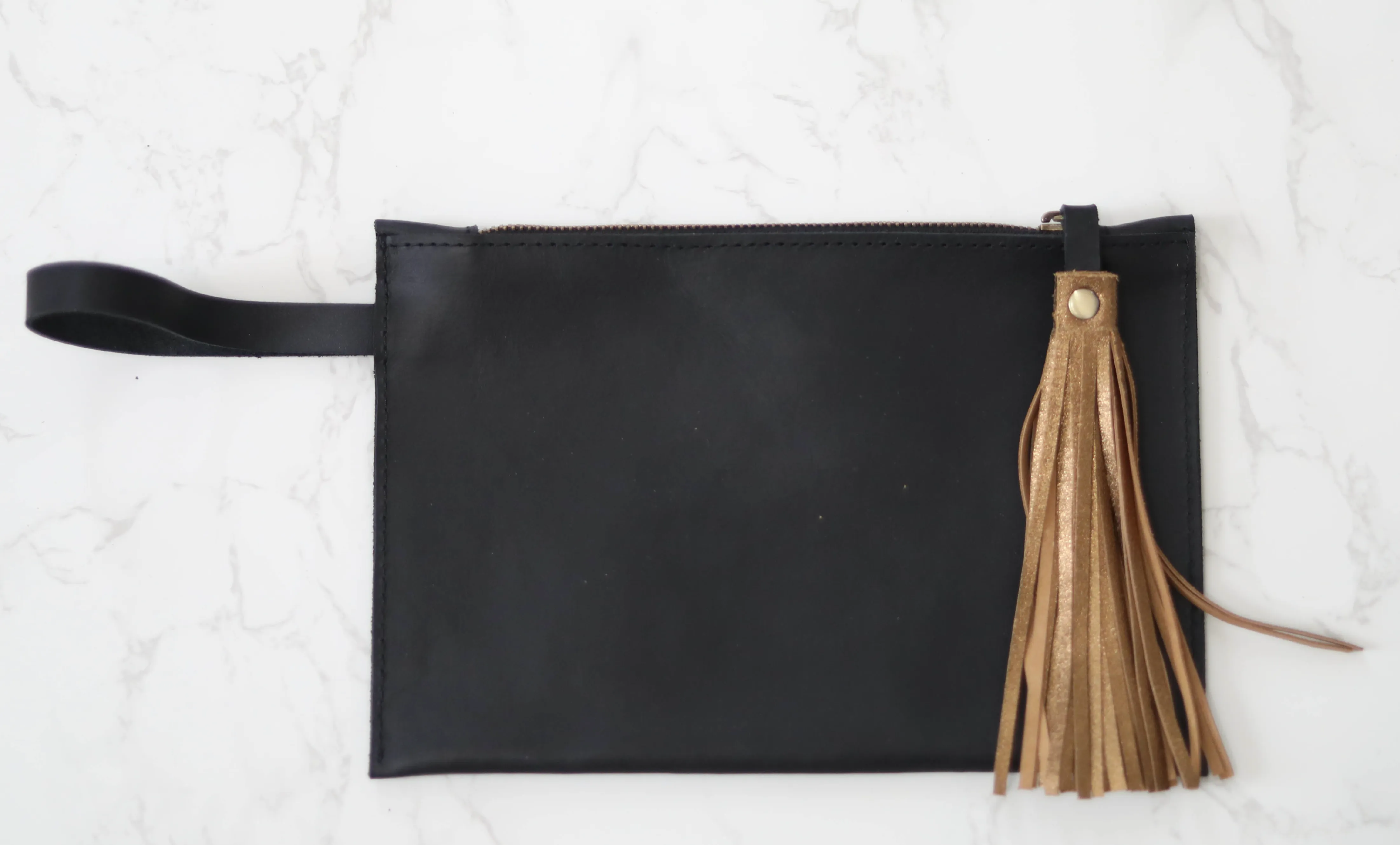 Meron Tassel Wristlet
