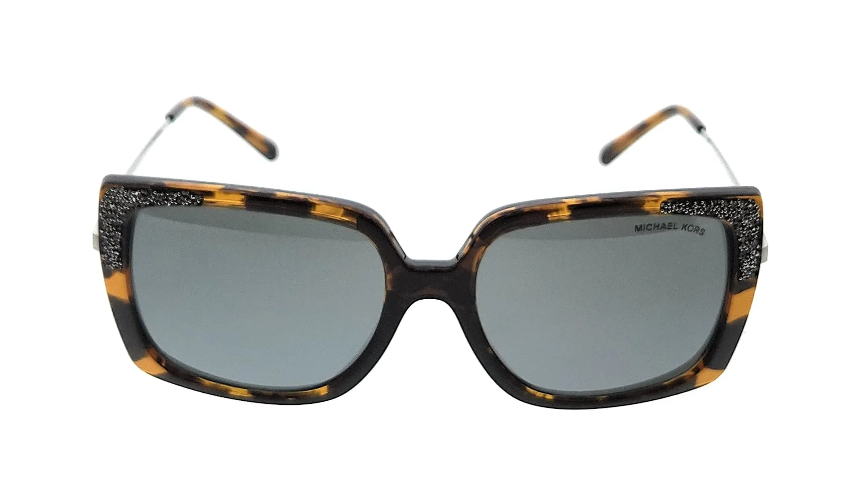 Michael Kors 0MK2131 33336V Rochelle Dark Tortoise Square Sunglasses