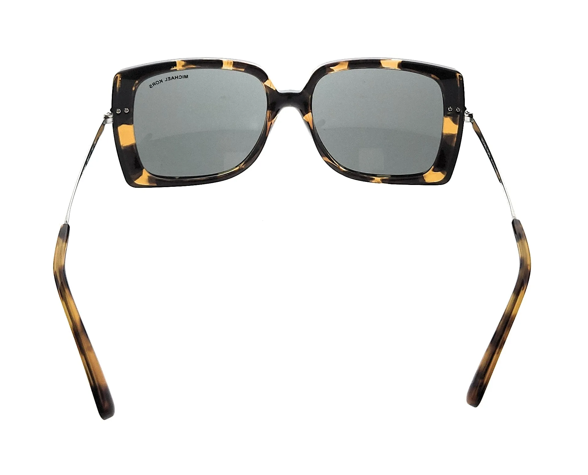 Michael Kors 0MK2131 33336V Rochelle Dark Tortoise Square Sunglasses