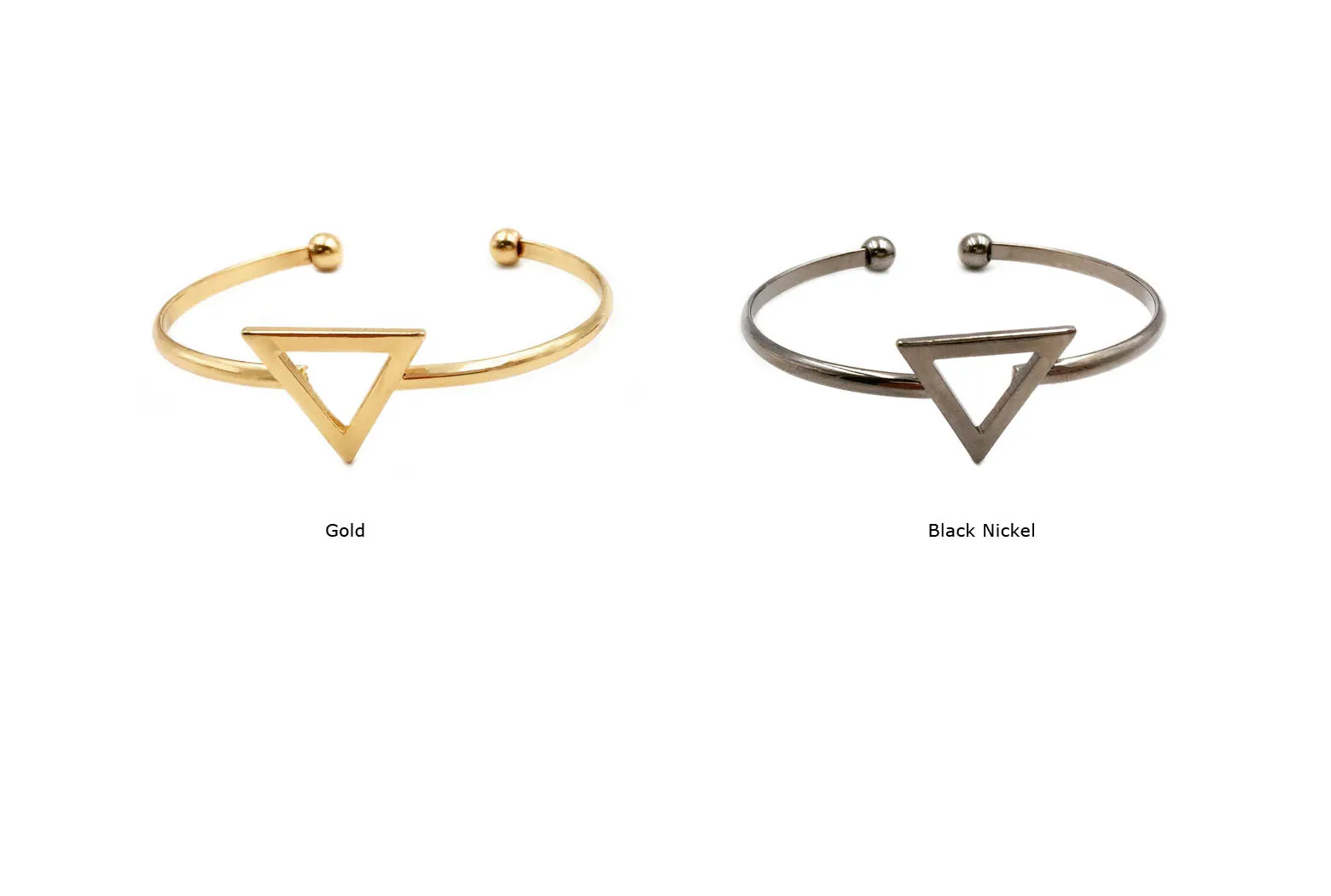 MP3513 Cuff With Triangle Design