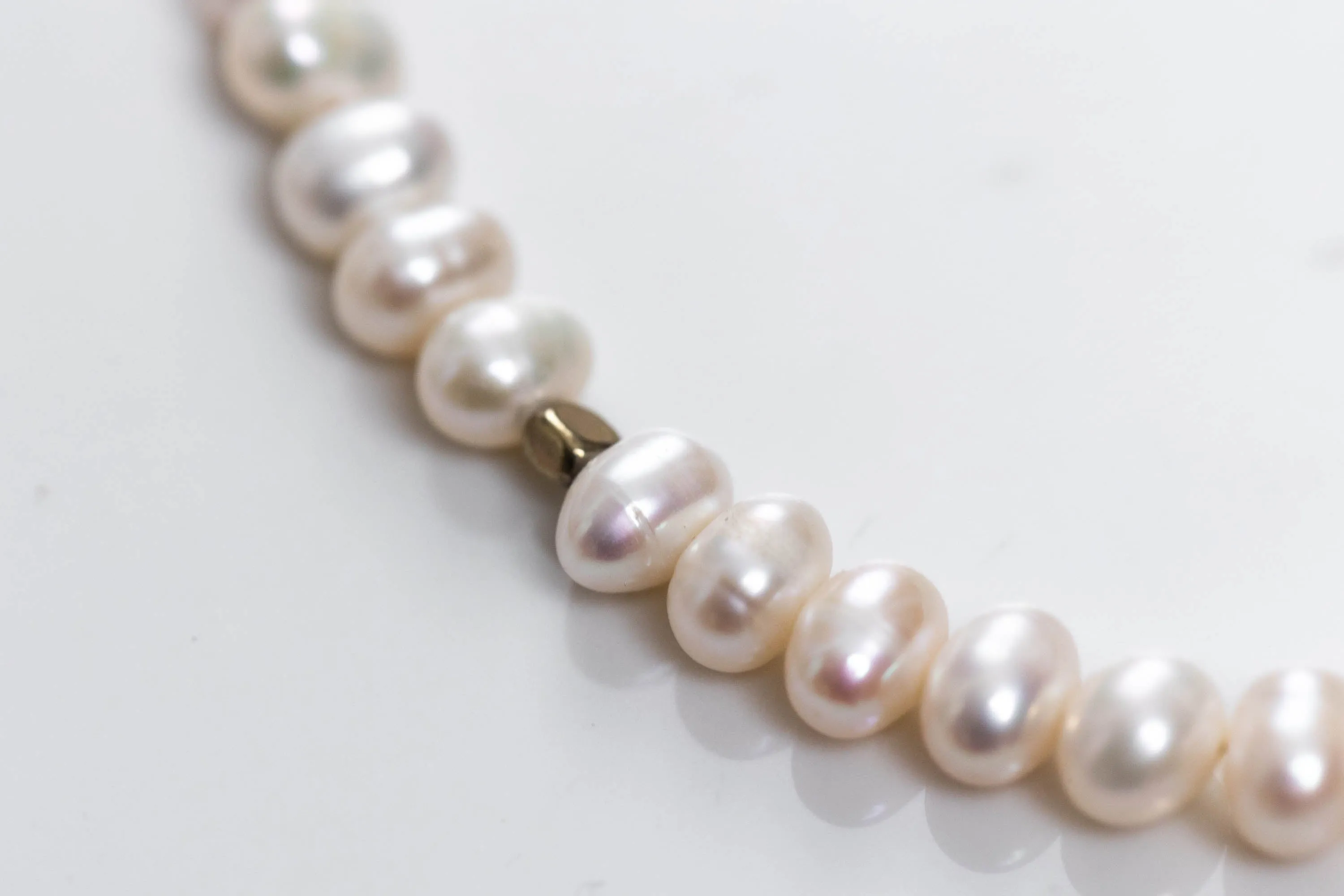 Potato pearls and hematite