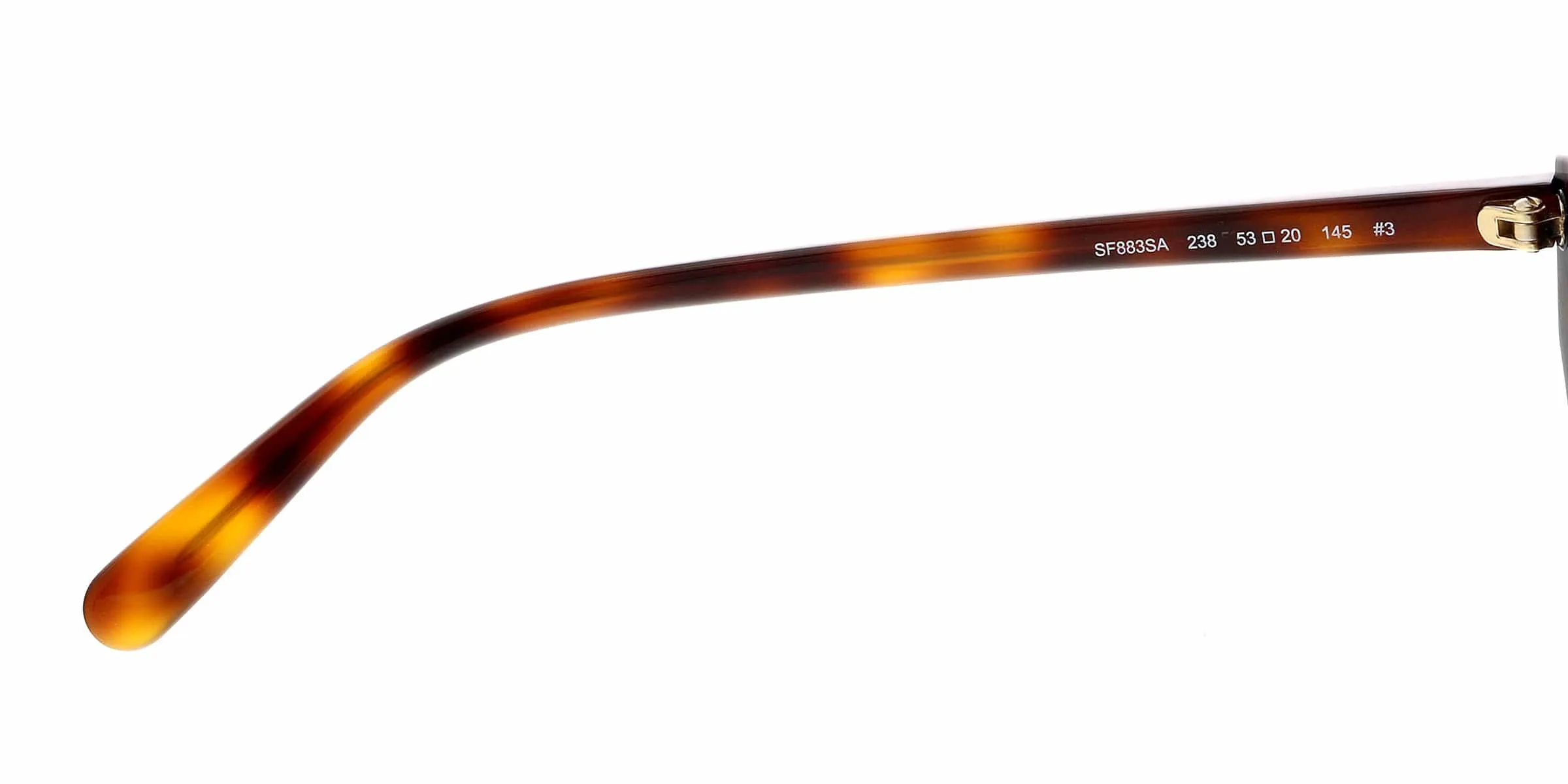 Salvatore Ferragamo SF883SA 238 Tortoise Round Sunglasses