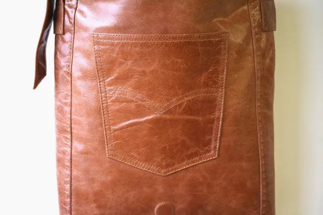 Satchel - antique tan