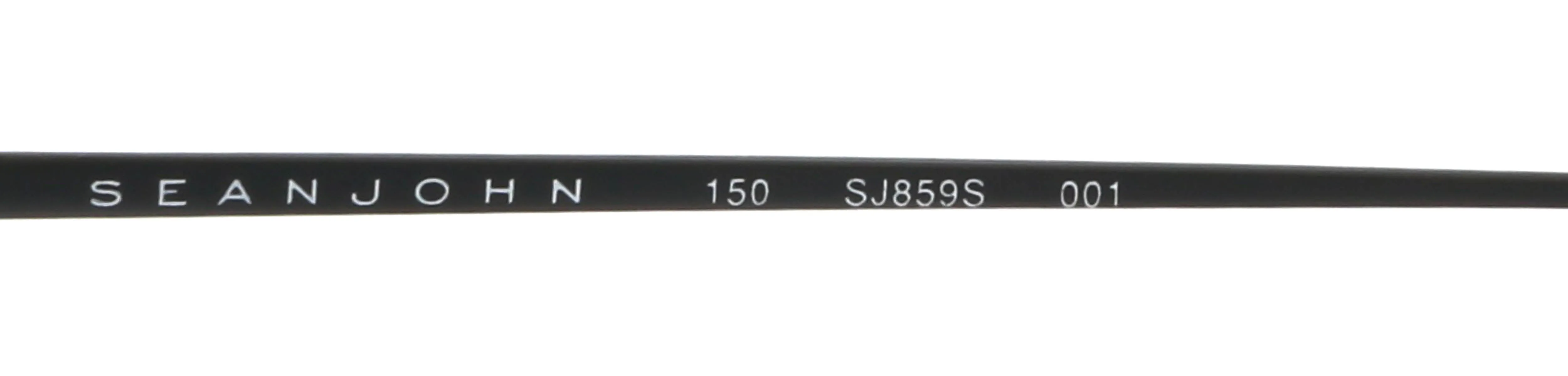 Sean John SJ859S 001 Black Round Sunglasses