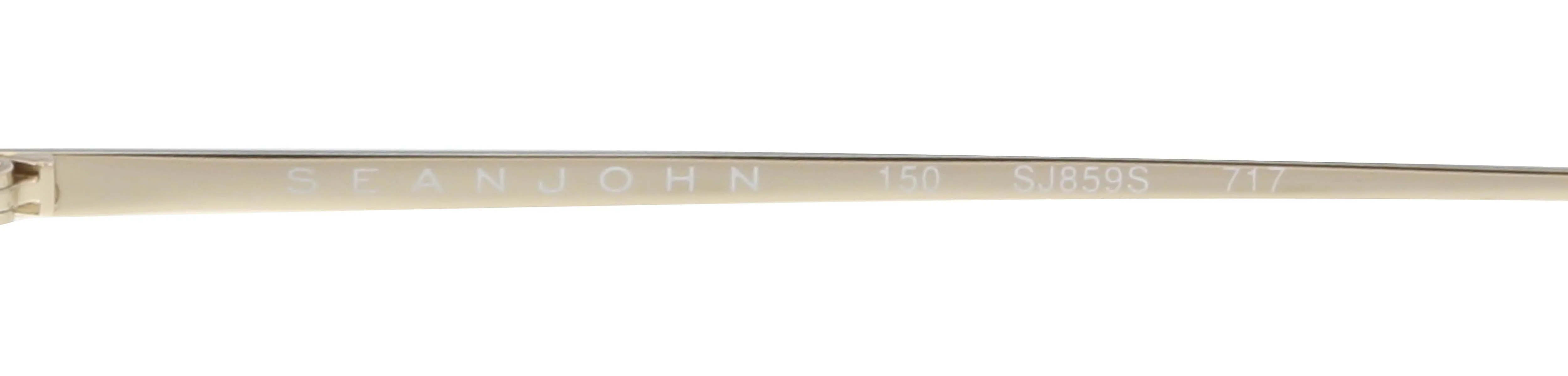 Sean John SJ859S 717 Gold Round Sunglasses