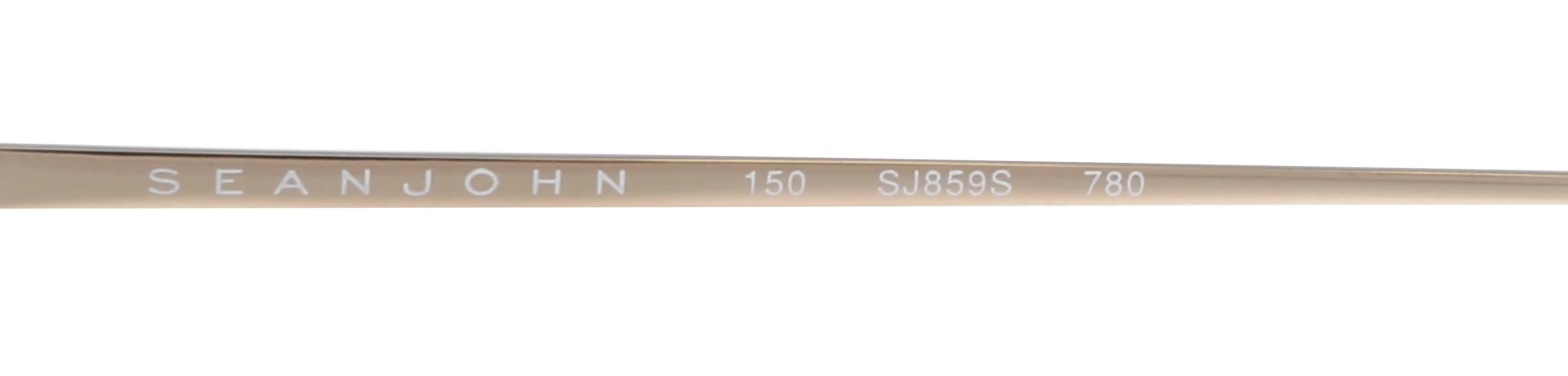 Sean John SJ859S 780 Rose Gold Round Sunglasses