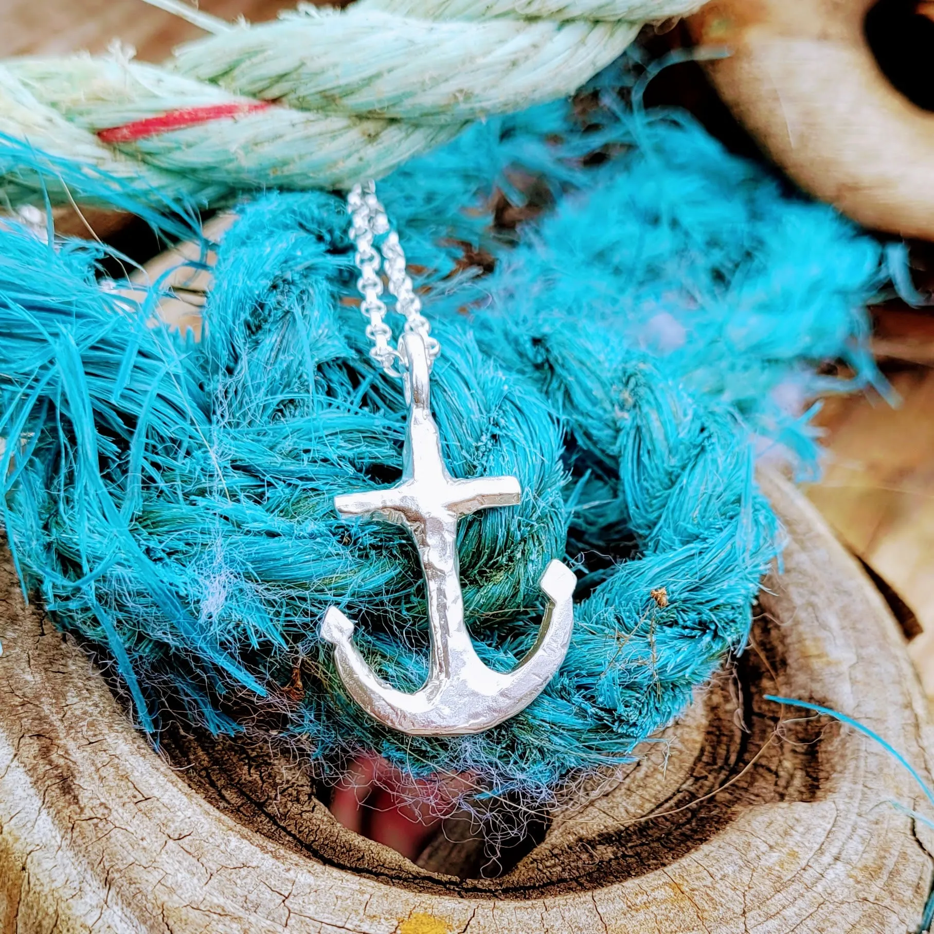 Vintage Anchor Belcher Necklace