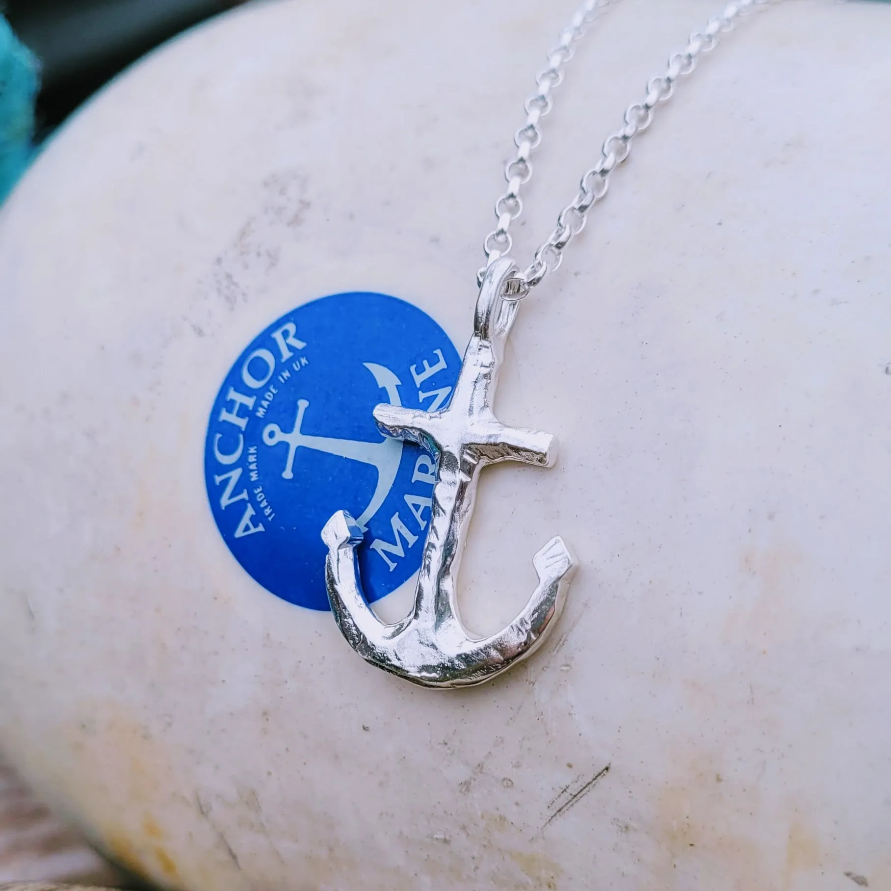 Vintage Anchor Belcher Necklace