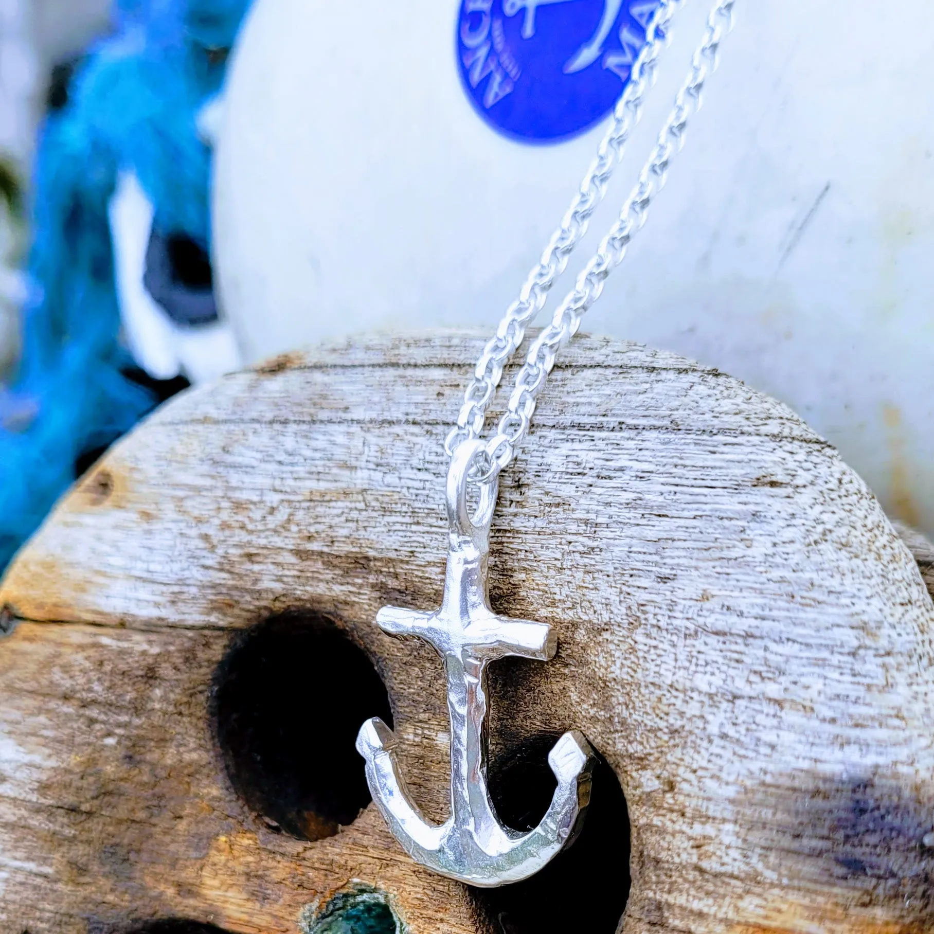 Vintage Anchor Belcher Necklace