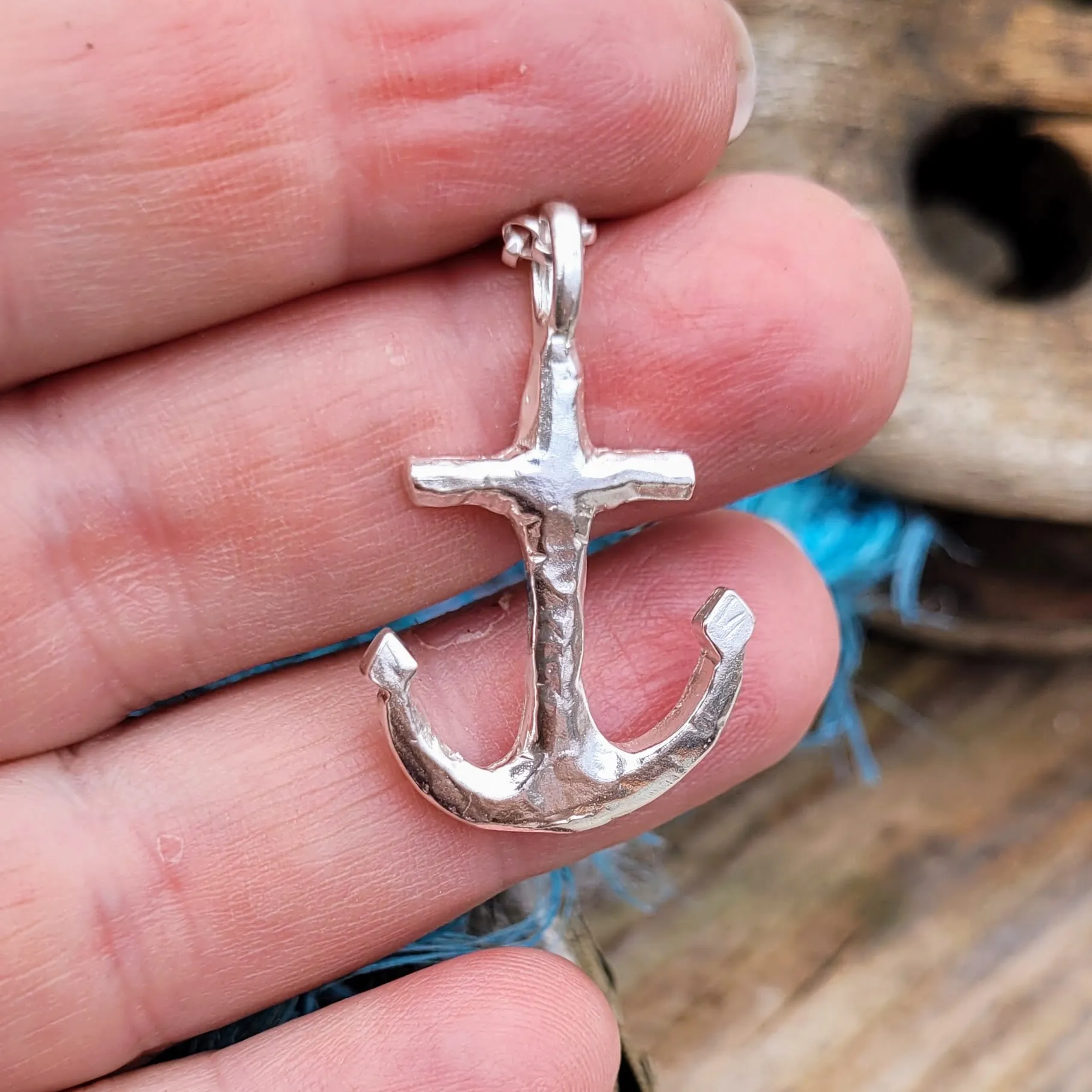 Vintage Anchor Belcher Necklace