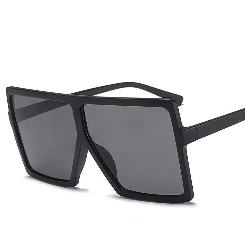 Vintage Oversized Square Sunglasses