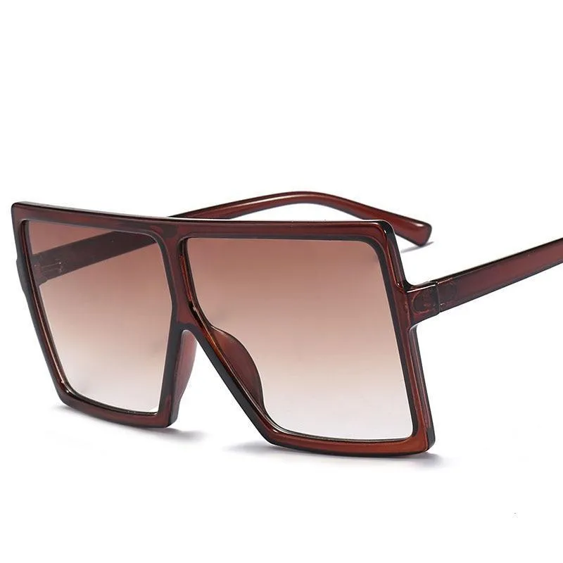 Vintage Oversized Square Sunglasses