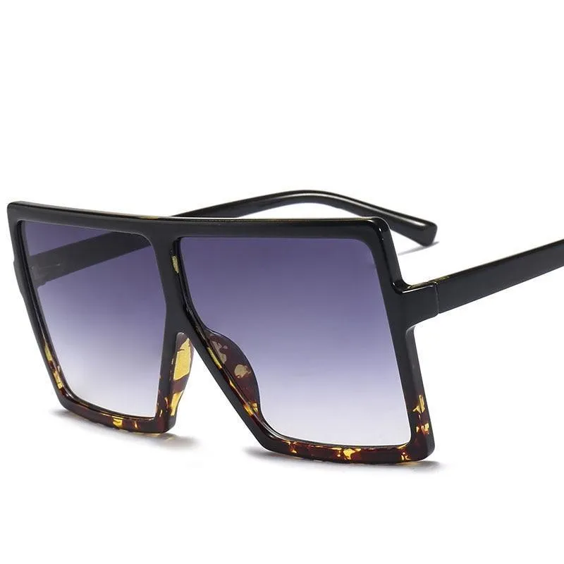Vintage Oversized Square Sunglasses