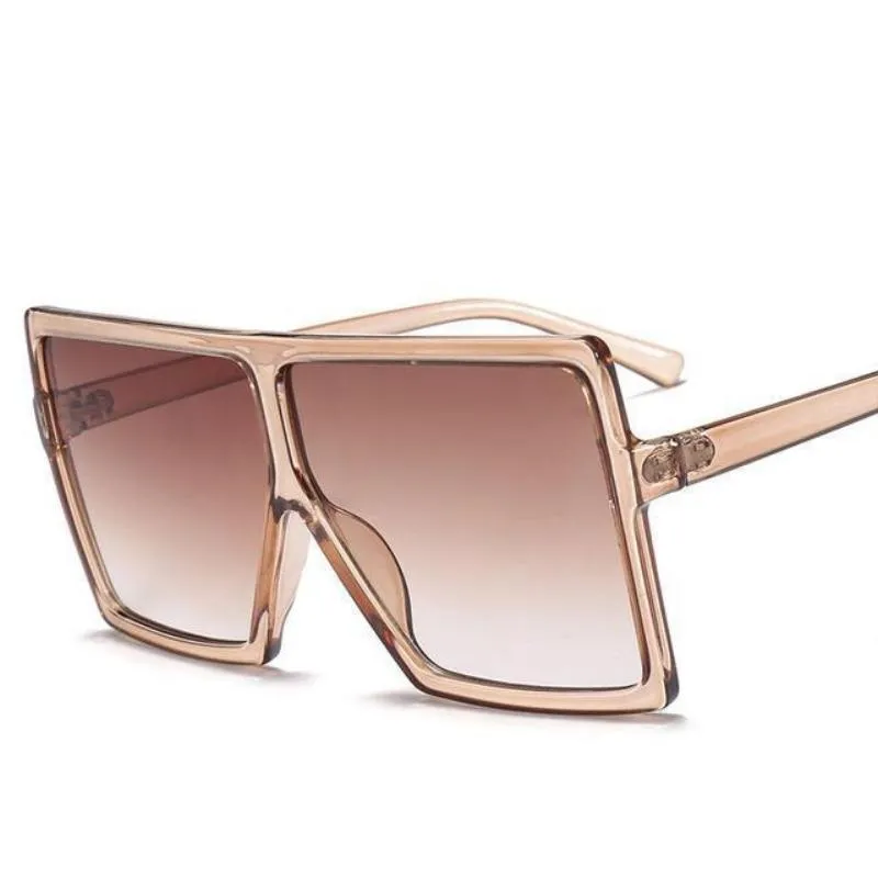 Vintage Oversized Square Sunglasses