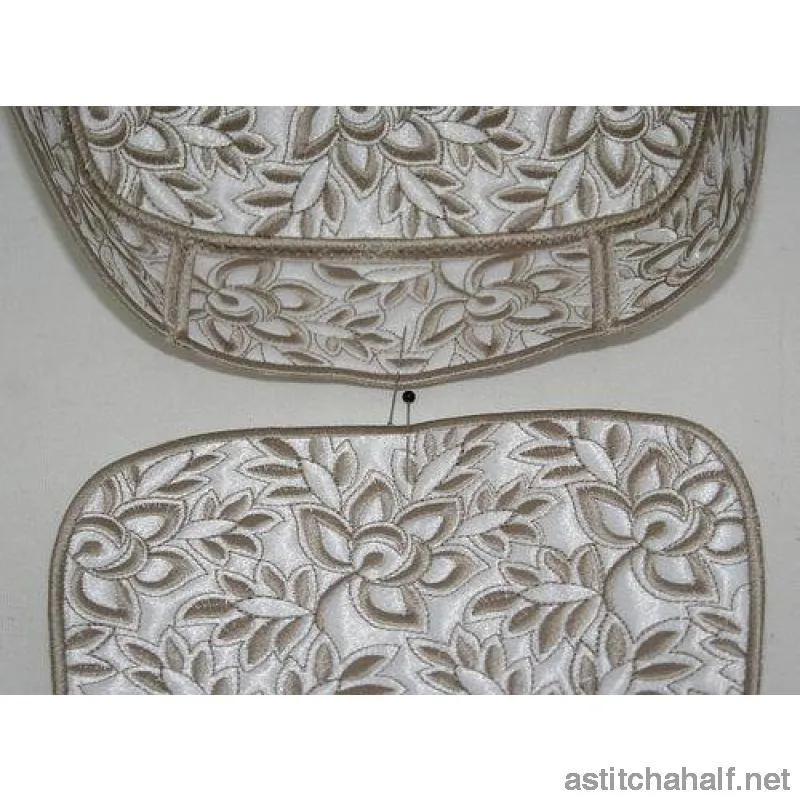 Whispers in White Clutch Purses