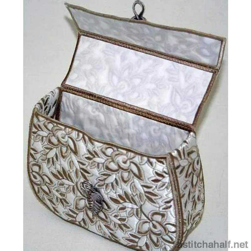 Whispers in White Clutch Purses