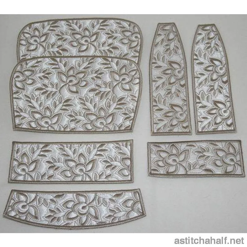 Whispers in White Clutch Purses