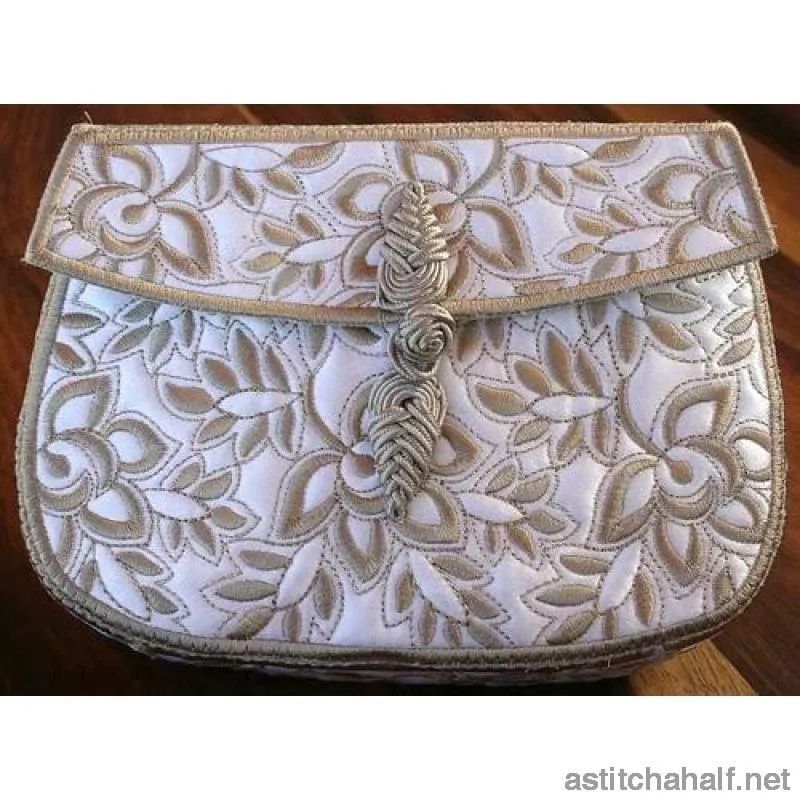 Whispers in White Clutch Purses