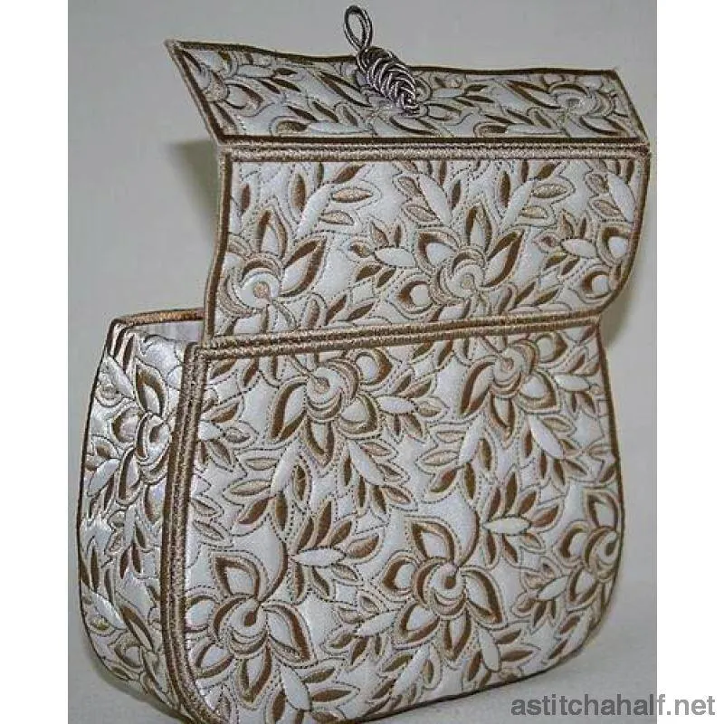 Whispers in White Clutch Purses