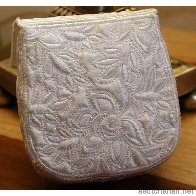 Whispers in White Clutch Purses