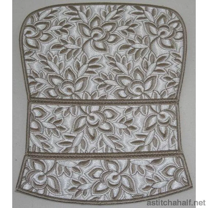 Whispers in White Clutch Purses