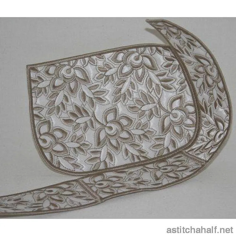 Whispers in White Clutch Purses