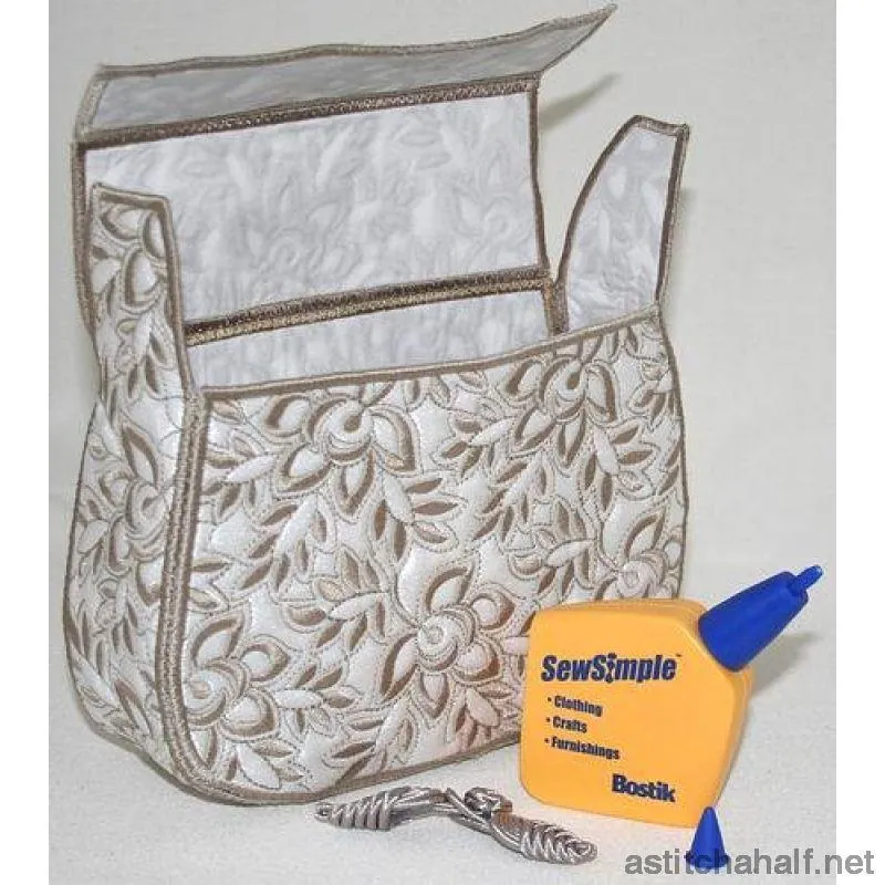 Whispers in White Clutch Purses